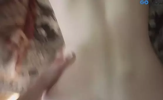 Eruption on Her Hairy Pussy